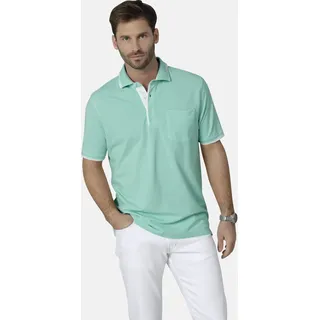 Poloshirt BABISTA "Poloshirt TESSAVEST", Herren, Gr. 50, grün, Obermaterial: 60% Baumwolle CO. 40% Polyester COOLMAX PES(Coolmax)., Shirts Poloshirt