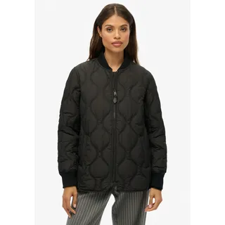 Superdry Short Quilted Liner Jacke - Black - L,