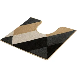 KLEINE WOLKE WC-Vorleger Ayana Schwarz 50 x 55 cm