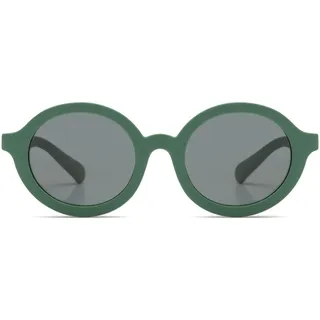 KOMONO Lou JR. Grün Kinder-Runde Sonnenbrille mit UV-Schutz und kratzfesten Gläsern, Für Mädchen und Jungen im Alter von 3-5
