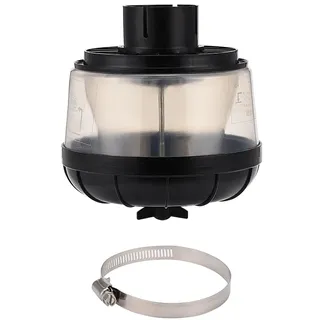 JSCARLIFE Zyklonfilter Offroad Auto, Universal Schnorchelansaugrohr, Luftvorfilter Traktor, Sandbecher mit Lufteinlass (2.5 Zoll/63.5mm)