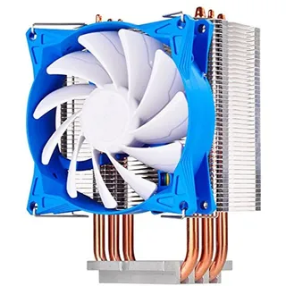 Silverstone SST-AR08-V2 - Argon CPU-Kühler mit 3 Wärmerohren, Direct Contact Heatpipe-Technologie un, CPU Kühler