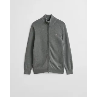 GANT Herren, COTTON ZIP Cardigan Strickjacke (1er Pack)