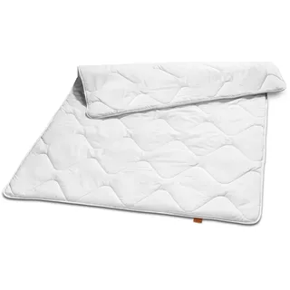 sleepling Kinderdecke 100x135 cm, Ganzjahresdecke für Kinder, Bettdecke Medium, Babydecke, 100% Mikrofaser, Decke Made in EU, Oeko-TEX 100, waschbar 60 Grad
