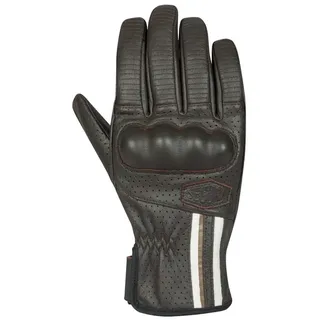Segura Romeo Perforierte Lederhandschuhe - Brown / White - L