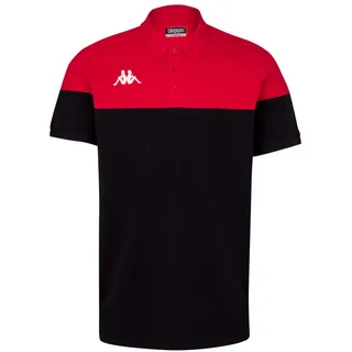 Kappa Pianetti Poloshirt für Kinder, Jungen, Polo-Shirt, Kurzarm, 304IPM0, Grau/Schwarz, 6 años