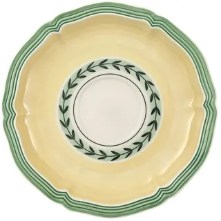 Villeroy & Boch French Garden Fleurence Untertasse 15 Cm Weiß/Bunt, Spülmaschinenfest, Mikrowellensicher, Geschirr, Premium Porzellan