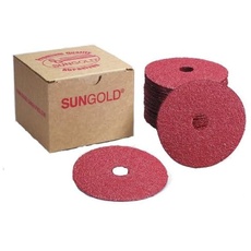 Sungold Abrasives 17201 centerhole Aluminiumoxid Fibre Disc, 17202 0 wattsW, 0 voltsV