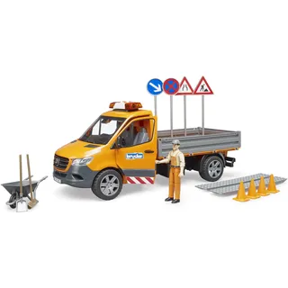 Bruder 02677 - MB Sprinter Kommunal orange 1:16