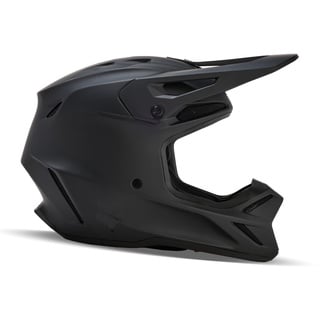 Fox Racing Unisex – Erwachsene Fox V3 Solid Matte Black XL Helm, Schwarz