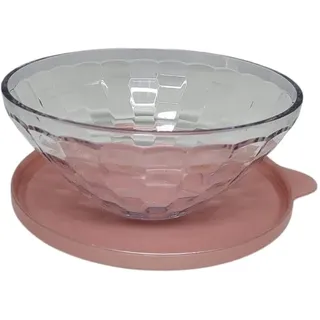 Tupperware Diamant Stella 500 ml rosegold schimmer Schälchen Schale Servierschale Schüssel 500ml (rose clear 500ml)