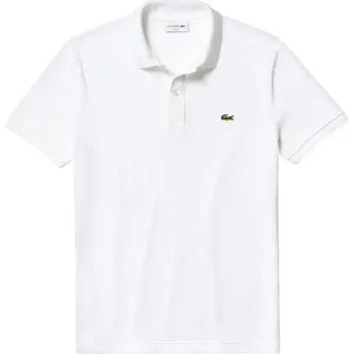 Lacoste Polo Shirt Slim Fit Herren Weiß - Weiß