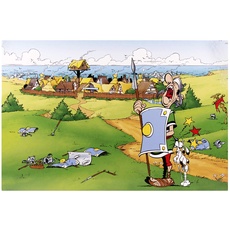 Clairefontaine 812985C - Schreibunterlage ''Asterix - Idefix'' 60x40 cm, Motiv "Idefix le brave", 1 Stück