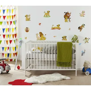 KOMAR Deko-Sticker Lion King Life 50 x 70 cm