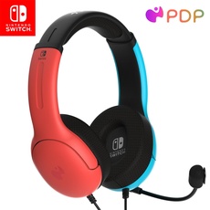 Bild LVL40 Wired Stereo Gaming Headset für Nintendo Switch blau/rot