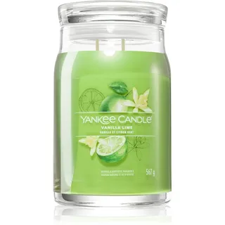 Yankee Candle Vanilla Lime Signature Large Tumbler Duftkerze 567 g beige