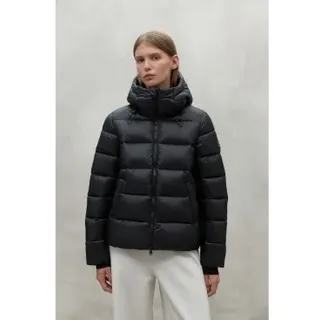 ECOALF für Damen. MCWGAJKHIMAL0165W24-319 Himalaya Mantel schwarz (M), Lässig, Nachhaltig, Recyceltes Nylon