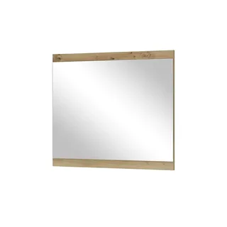 HBZ Wandspiegel Eiche Artisan rechteckig 85x70x2 cm