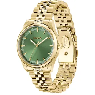Boss Graceful 36 Mm Damenuhr - Gold / Pearl Green / Mineral - One Size