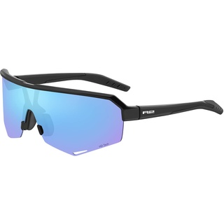 R2 Fluke Sonnenbrille - Black / Blue Revo/CAT3