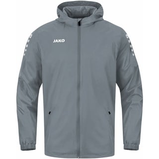 Jako Allwetterjacke Team 2.0 Steingrau, M