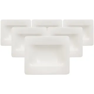 Villeroy & Boch Suppenteller Modern Grace 24 x 20 cm 6er Set weiß
