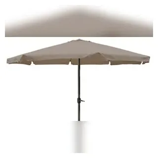 Lex XXL Alu Sonnenschirm Ø 400 cm Taupe