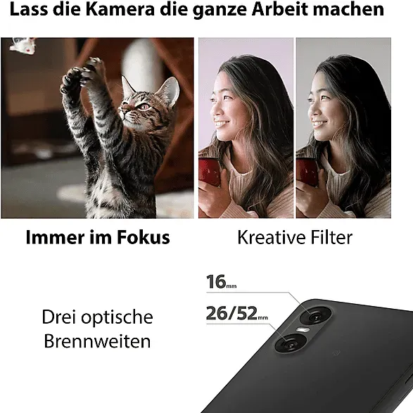 Bild von Xperia 10 VI 5G 8 GB RAM 128 GB weiß