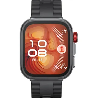 Huawei Fit 4 Pro BT 40 mm Aluminiumgehäuse schwarz Fluoroelastomerarmband schwarz M
