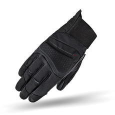 SHIMA AIR 2.0 LADY Motorradhandschuhe Damen - Belüftete, Sommer Handschuhe aus Mesh mit Knöchel und Finger Protektoren, Verstärkte Handfläche (Schwarz, L)