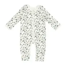 Alvi® Pyjama Petit Fleurs grün/weiß, 50