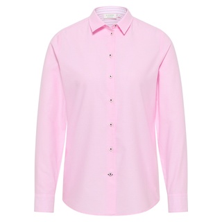 Oxford Shirt Bluse in rosa unifarben