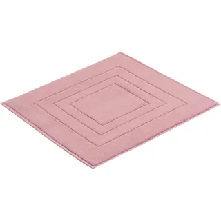 Vossen Badematte , Rosa , Textil , Uni , rechteckig , 60x60 cm , ISO 9001, Fkt, Made in Austria, Oeko-Tex® Standard 100 , für Fußbodenheizung geeignet , Heimtextilien, Badtextilien, Badematten