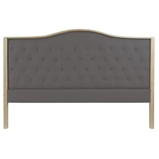 Kopfteil für Bett 135-140-150 Capitone Braun 160 x 10 x 120 cm