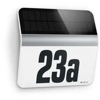 Steinel Hausnummernleuchte XSolar LH-N Silber