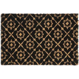 Relaxdays Kokos 40 x 60 cm Natur/Schwarz