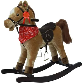 Sport One Rodeo Schaukelpferd Aus Holz Braun Braun One Size - Braun