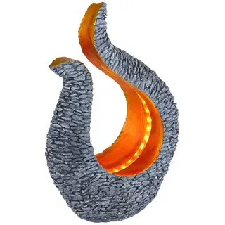 GLOBO Solarleuchte Kunststoff steingrau, 28xLED (0 lm, IP44)