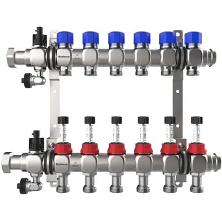 Buderus Logafloor Heizkreisverteiler HVE/2 | 2 Heizkreise