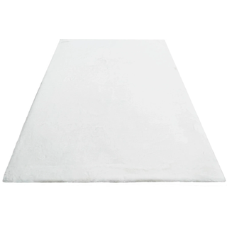 Fellteppich OTTO HOME "Rabbit, Kunstfell, Kaninchenfell-Haptik, Microfaser" Gr. 6, weiß, B:200cm H:42mm L:300cm, Kunstfaser, Teppiche, Fellteppich, besonders hoch und flauschig, Wohnzimmer, Schlafzimmer, Kinderzimmer