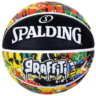 Spalding Graffiti Basketball Schwarz 7