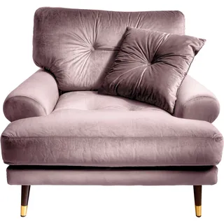 trends by hg Loungesessel TOKIO Mikrofaser 100 x 88 x 100 cm lila