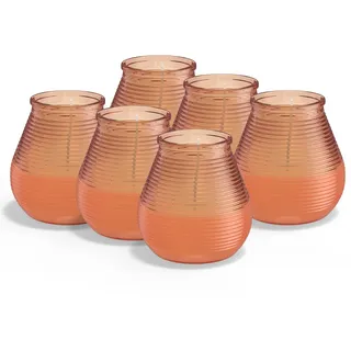 Bolsius Patio Light Outdoor Kerze 6 St. koralle