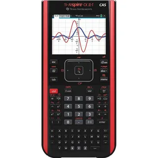 Texas Instruments TI-Nspire CX II-T CAS Schwarz/Rot