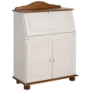 OTTO home "Mette, Schreibtisch im Landhausstil," aus Massivholz, Breite 82 cm,