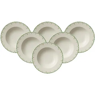Villeroy & Boch Suppenteller Colourful Spring 24,7 cm bunt 6er Set