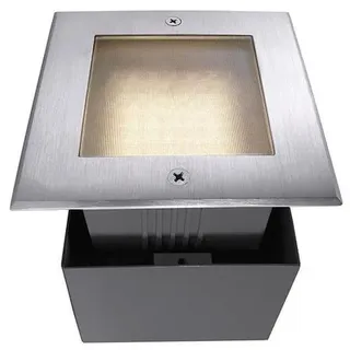 Deko-Light Square II WW Bodeneinbauleuchte LED fest eingebaut LED G (A - Silber