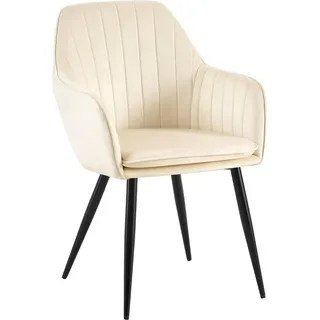 Weiße Sonnenliege creme/schwarz – Sitzkomfort aus Samt – ergonomisches Design für langanhaltendes Vergnügen