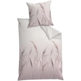 Dyckhoff Soft Pastel Flanell Rosa 135 x 200 cm + 80 x 80 cm