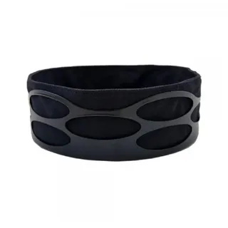 Stelton Embrace Brotschale, matt schwarz